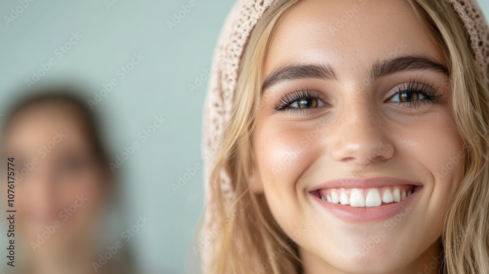 Diverse Student Smiling in Bright Classroom Setting with Inclusive and Positive Atmosphere Diverse Student Smiling in Bright Classroom Setting with Inclusive and Positive Atmosphere