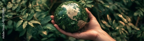 Hand Holding Eco Friendly G...
