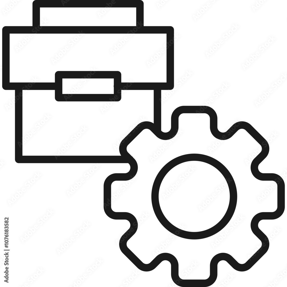 Internship Line Icon Internship Line Icon