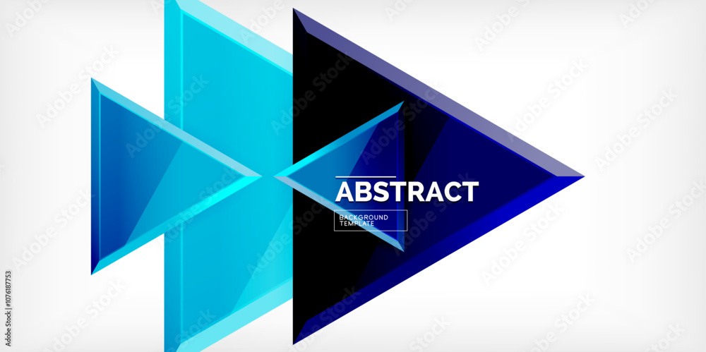 Abstract background - glossy triangles. Vector Illustration For Wallpaper, Banner, Background, Card, Book Illustration, landing page Abstract background - glossy triangles. Vector Illustration For Wallpaper, Banner, Background, Card, Book Illustration, landing page