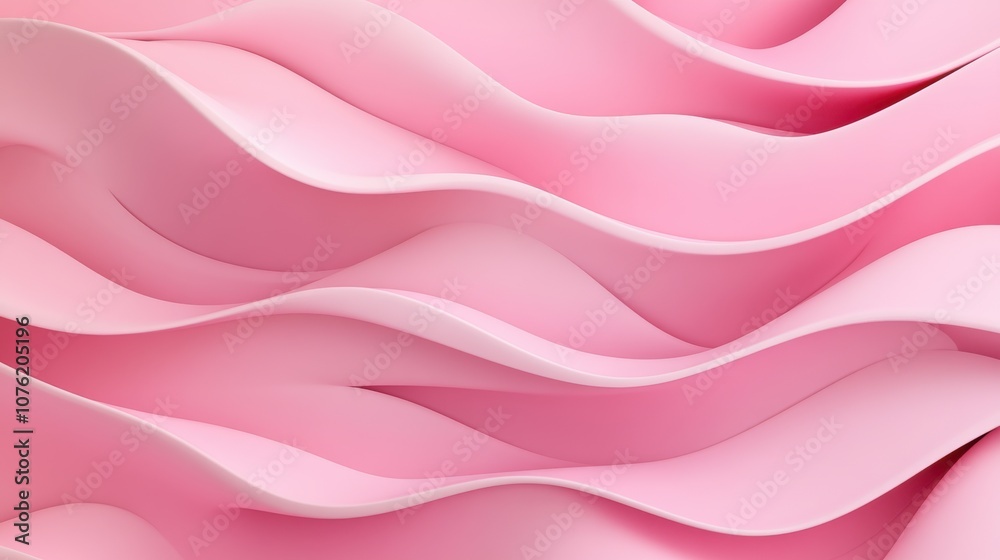 A smooth pink wave pattern creates a soft and elegant texture, evoking a sense of serenity and modern design. A smooth pink wave pattern creates a soft and elegant texture, evoking a sense of serenity and modern design.