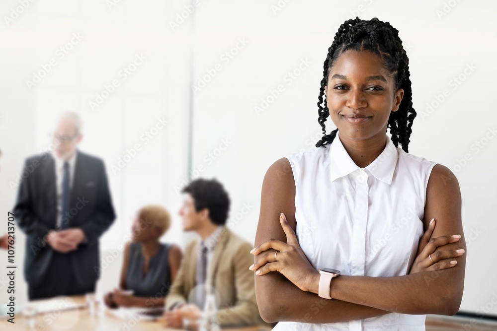Confidence black business woman remix Confidence black business woman remix