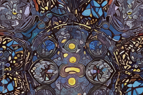 Marble . Oil painting. Pattern for covers, for printing on wall decorations, leaflets.