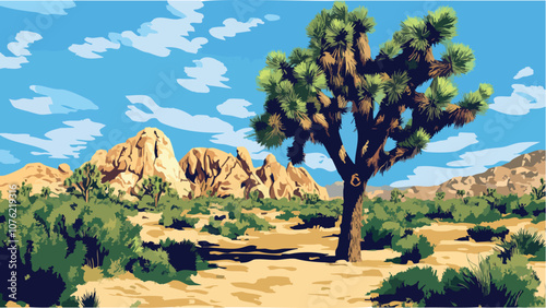 Wandering Through Joshua Tree National Park.eps