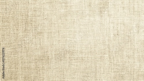 A soft linen fabric background, light beige color with a gentle, natural weave