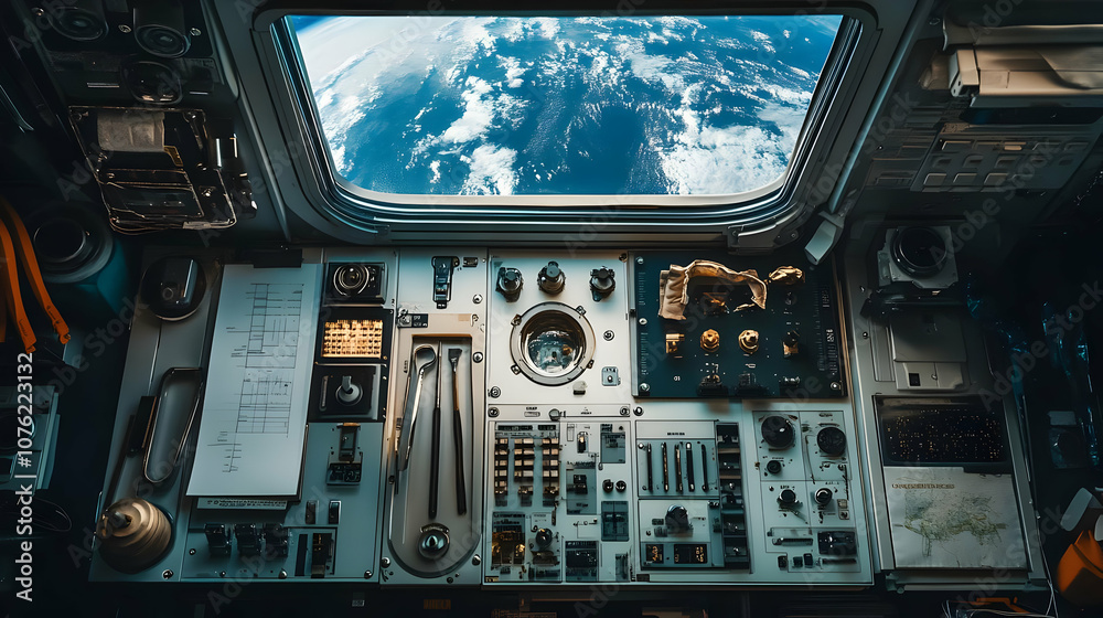 Fototapeta premium Space View