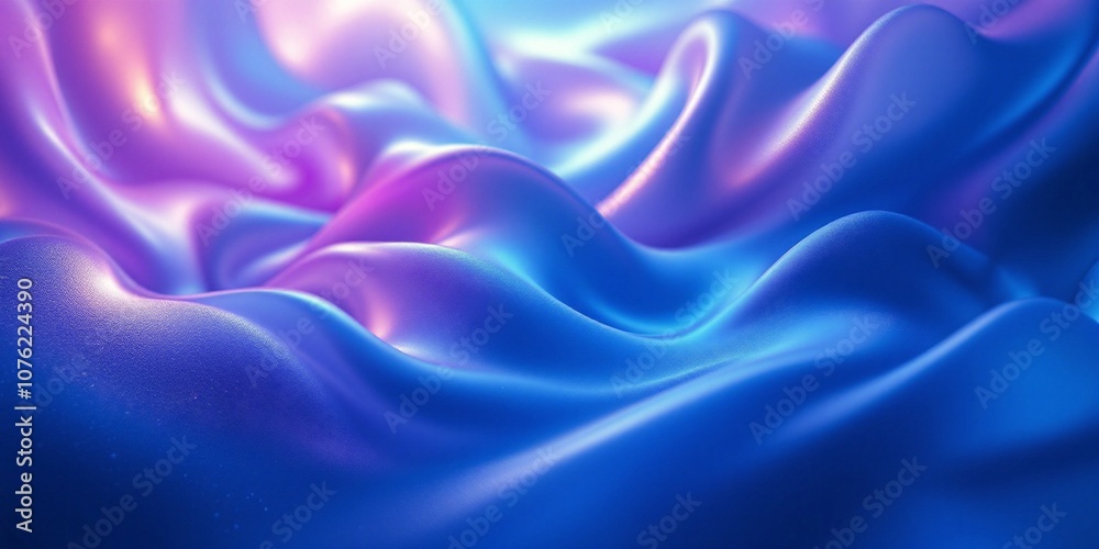 Obraz premium A colorful, flowing background with a purple and blue hue