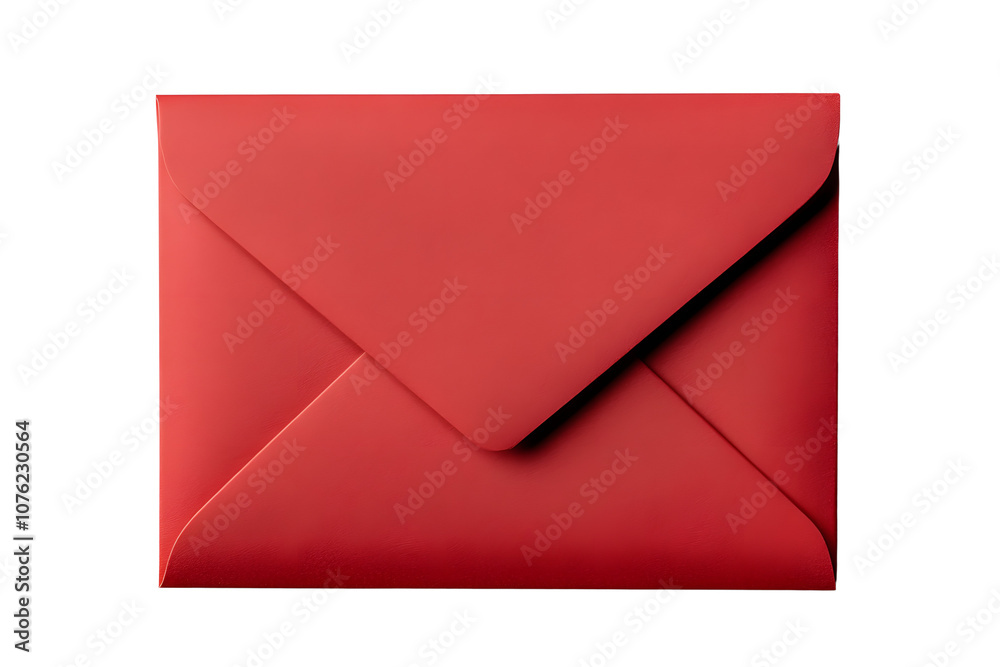 Red envelope isolated on white background. Red envelope isolated on white background.