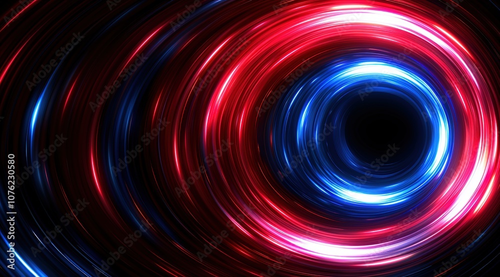Obraz premium colorful futuristic circle background textures