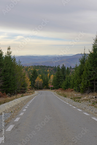 road in the mountains