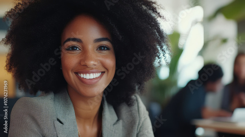 Employees collaborating via remote work platforms, accessing shared files and communicating seamlessly from different locations photo