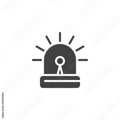 Alert Siren vector icon