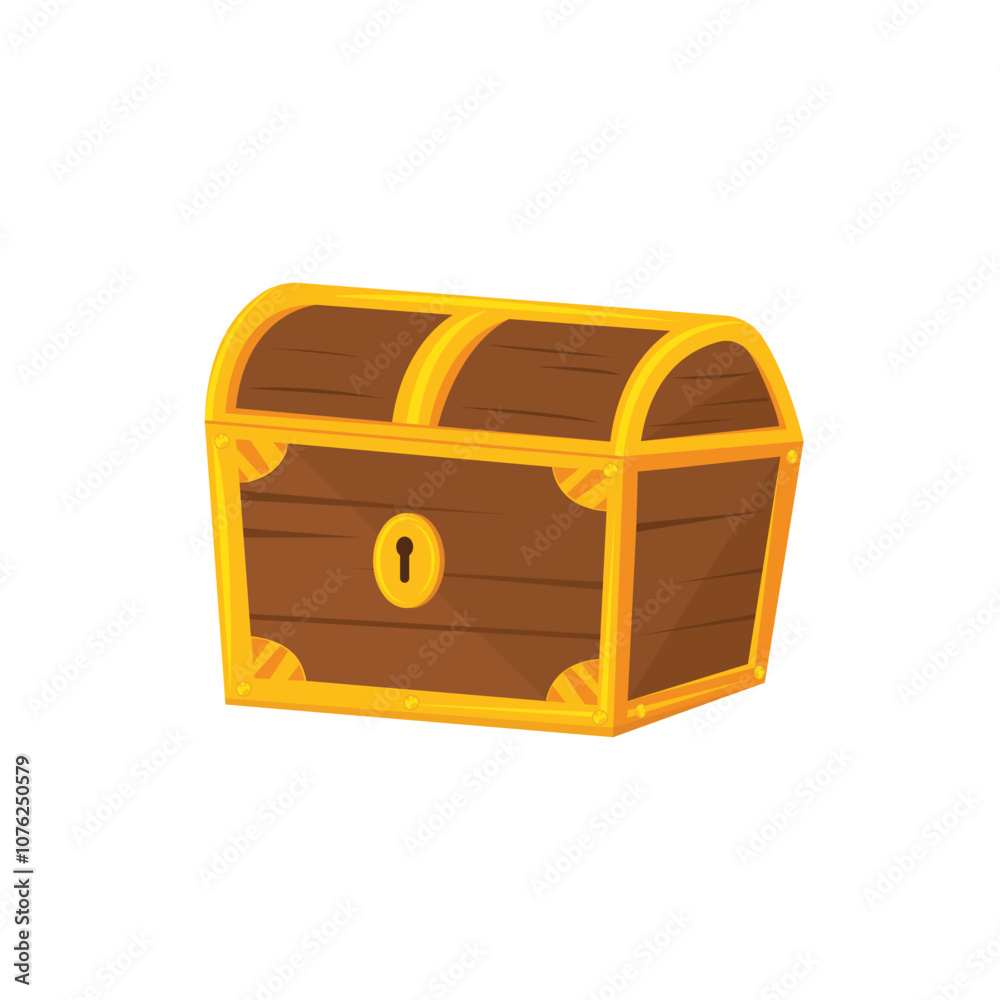 treasure chest vector cartoon element design template treasure chest vector cartoon element design template