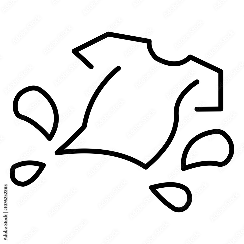 Minimalistic line art icon representing a washable. Simple, modern design with a clean aesthetic, perfect for indicating care instructions in product packaging or branding. Minimalistic line art icon representing a washable. Simple, modern design with a clean aesthetic, perfect for indicating care instructions in product packaging or branding.