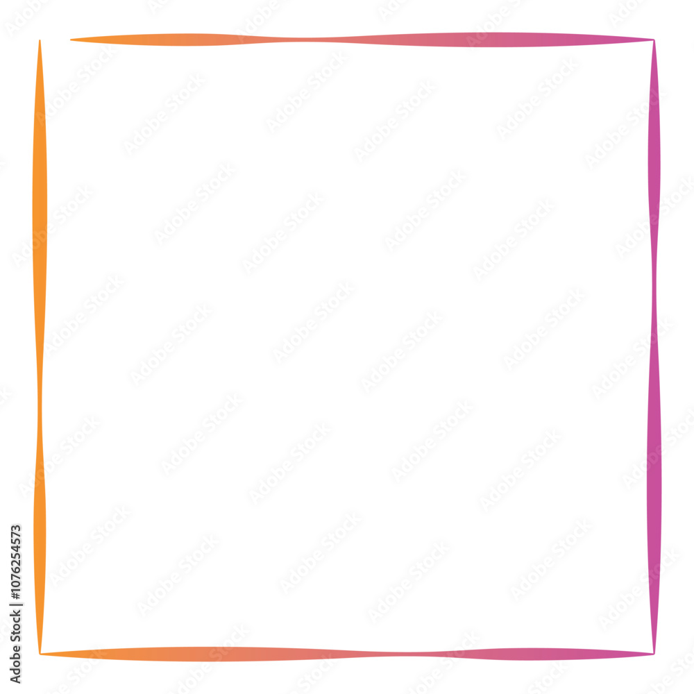 Rectangular gradient border. Vector illustration Rectangular gradient border. Vector illustration