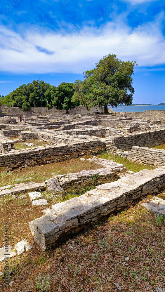 Roman ruins in Croatia