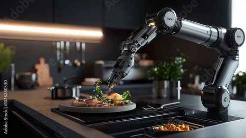 Robotic Chef Arms Skillfully Prepare Dishes in Automated Culinary Machine