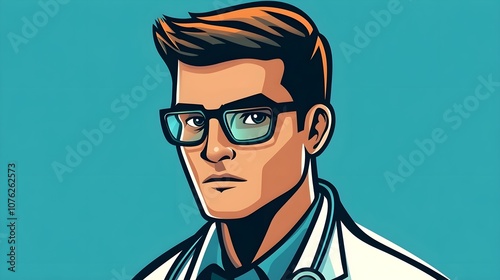 Doctor Vector Icon Design