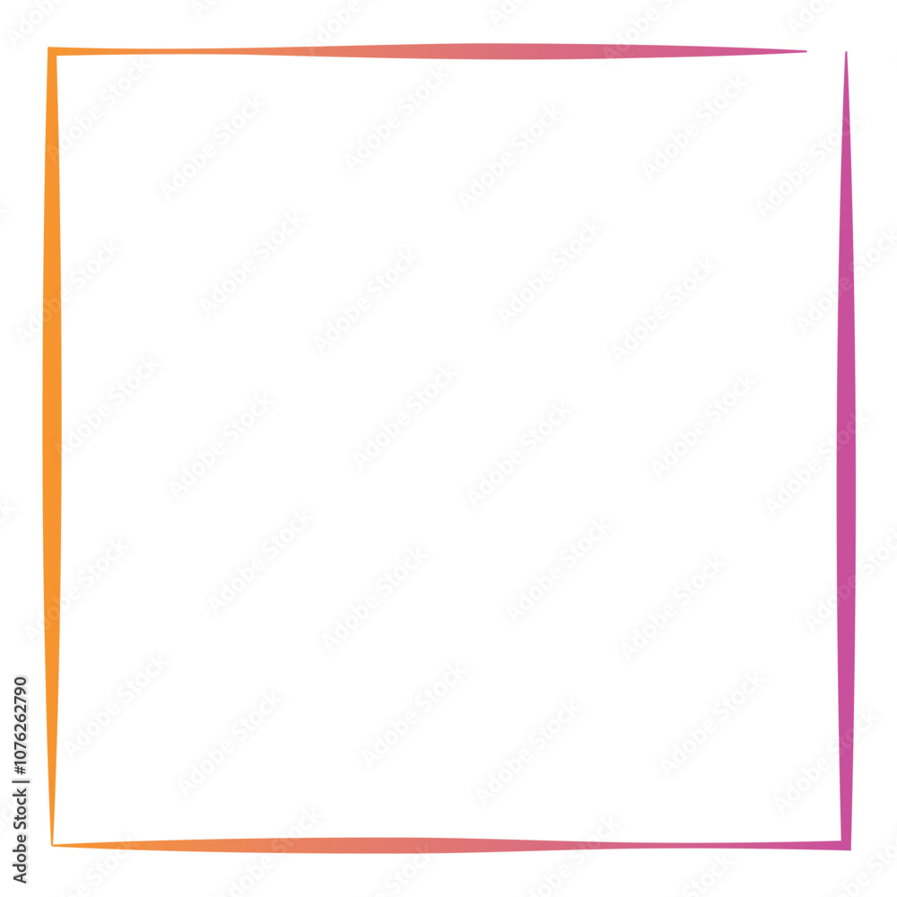 Rectangular gradient border. Vector illustration Rectangular gradient border. Vector illustration