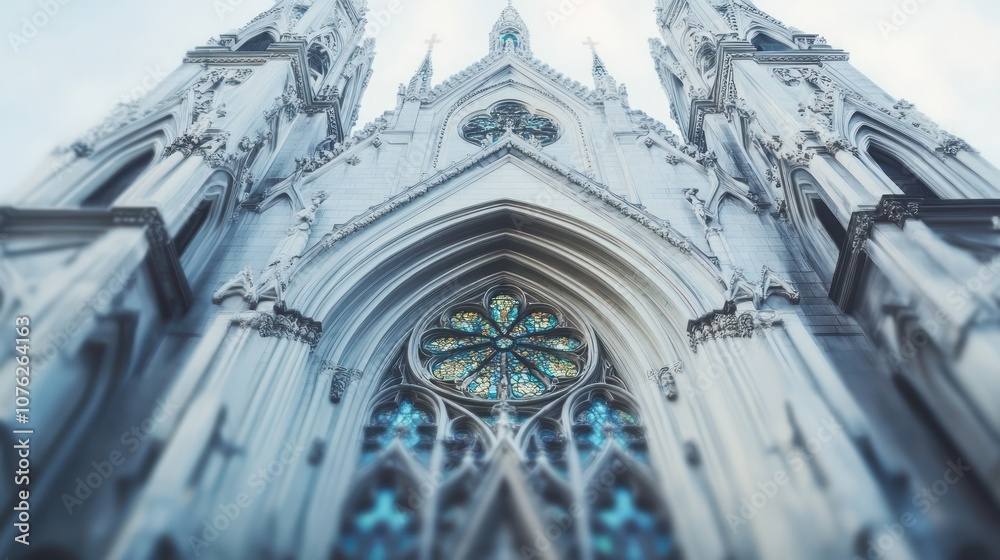 Naklejka premium Gothic Church Architecture