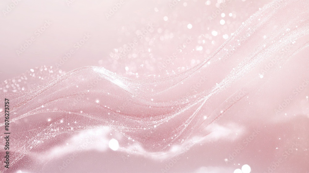 Soft Pink Abstract Background with Gentle Waves and Sparkling Elements for Elegant Designs and Creative Projects Soft Pink Abstract Background with Gentle Waves and Sparkling Elements for Elegant Designs and Creative Projects