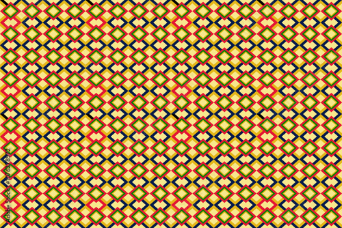 Abstract fabric pattern design, ancient tribal pattern design for fabric pattern. Shirts, pants, pillows, blankets, etc.