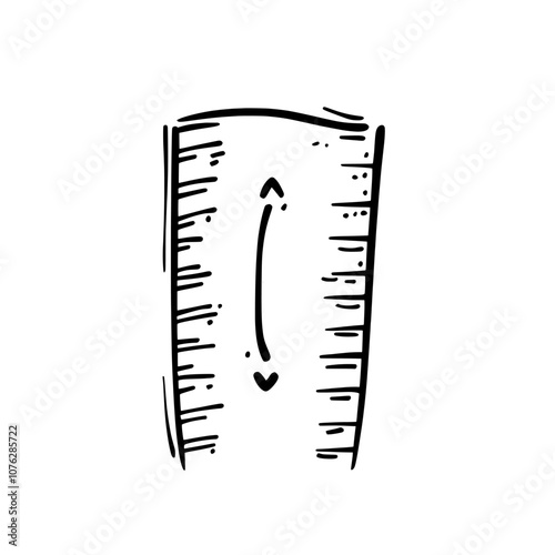 Engineer geometry measure ruler tool icon for angle drawing