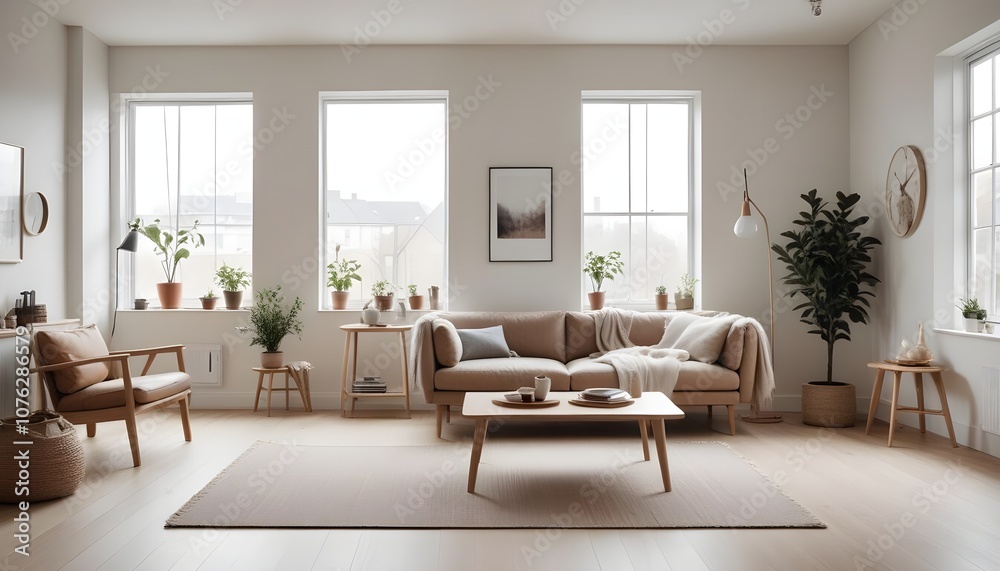 Photo interior modern design room 3d illustration
Photo interior modern design room 3d illustration