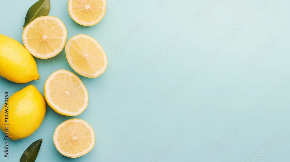 Sliced Fresh Fruit with Seeds and Detailed Texture on Solid Color Background, Emphasizing Natural Ripeness and Copy Space Sliced Fresh Fruit with Seeds and Detailed Texture on Solid Color Background, Emphasizing Natural Ripeness and Copy Space