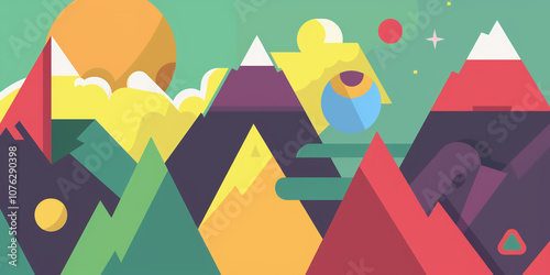 Scenic Mountain Landscape 