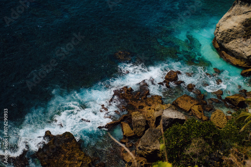 rocks in the sea