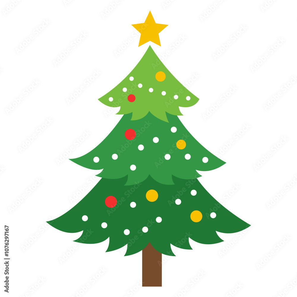 christmas tree lights and ornaments vector christmas tree lights and ornaments vector