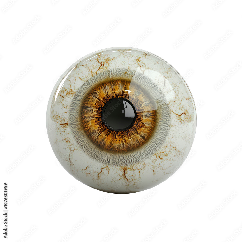 Human Eye, Detailed Close-up of Iris and Pupil Human Eye, Detailed Close-up of Iris and Pupil
