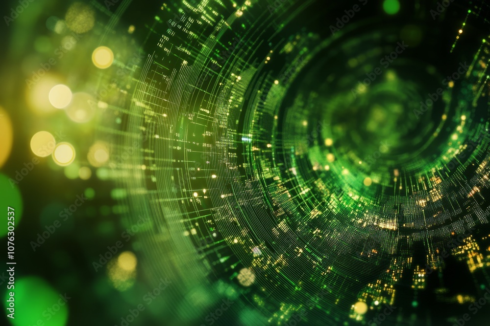 Abstract green background for tech, business Abstract green background for tech, business