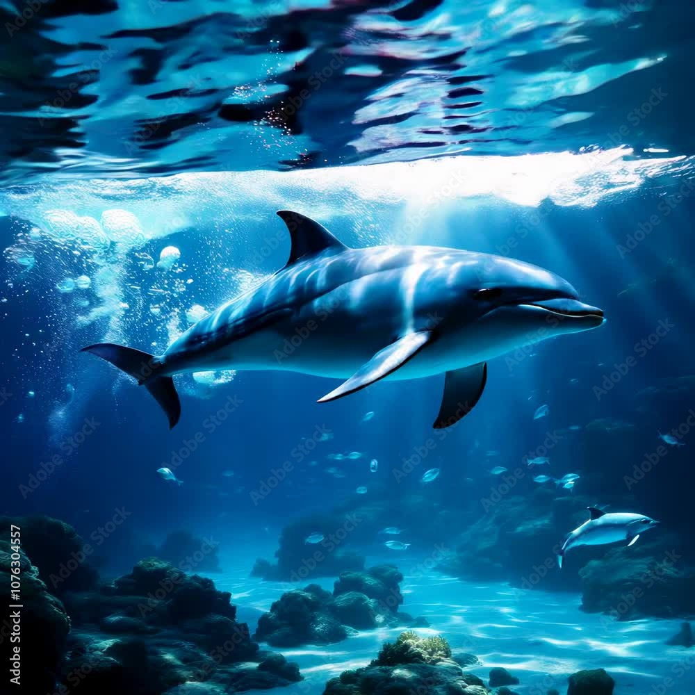 shark in the sea shark in the sea