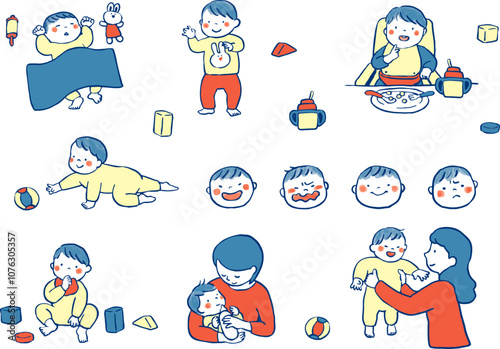 いろいろな赤ちゃん