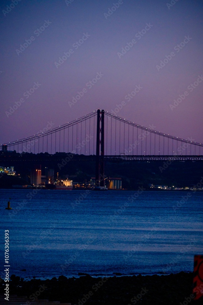 Obraz premium Lisbon sunset