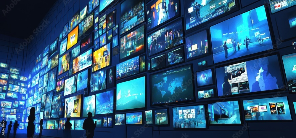 Digital Wall. Digital Wall.