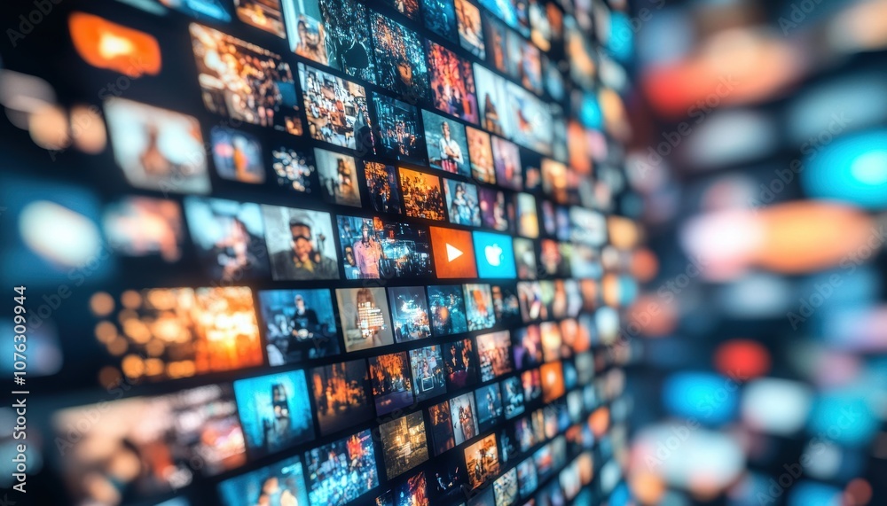 Digital Media Wall. Digital Media Wall.
