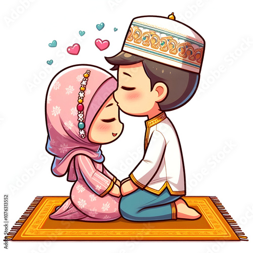 Muslim couple 
