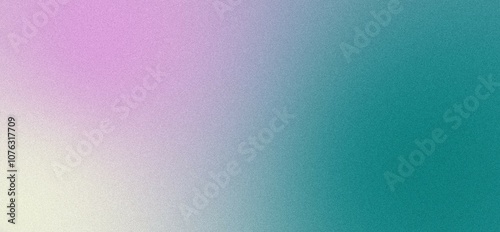 A grainy Teal Beige and Plum background with an abstract noise texture perfect for banner poster header cover or wallpaper design.