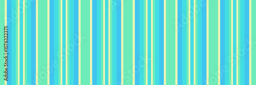 Softness stripe seamless texture, screen lines vertical textile. Kit pattern background vector fabric in cyan and light colors.