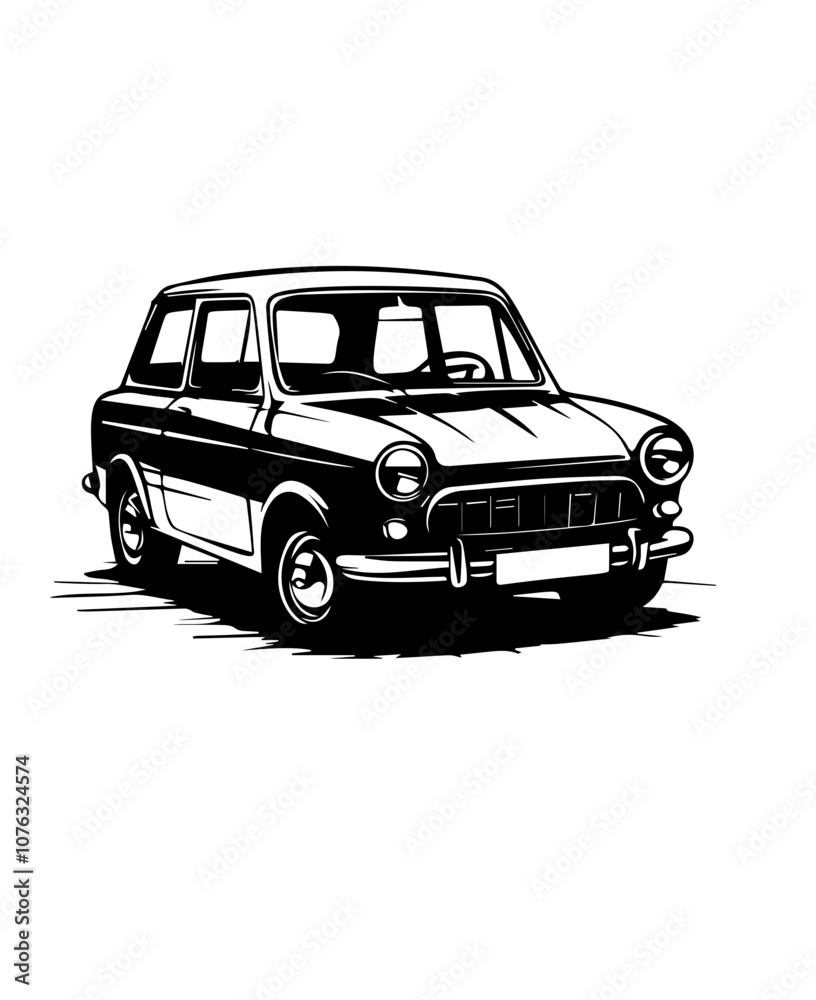 Compact Car Front View Drawing
Compact Car Front View Drawing