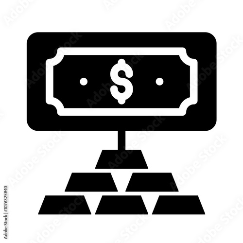 Icon Wealth With Style Glyph