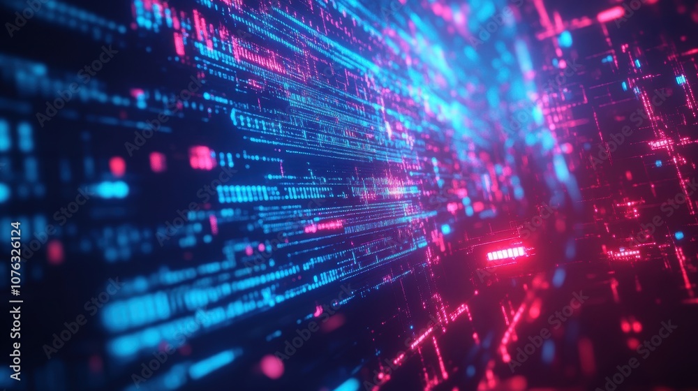 Digital Abstract Background.