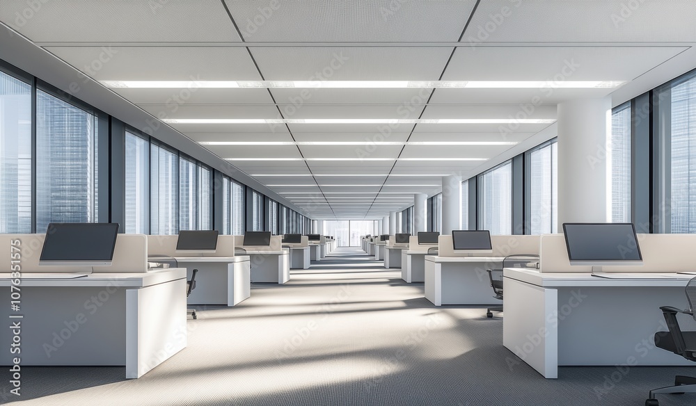 Modern Office Space. Modern Office Space.