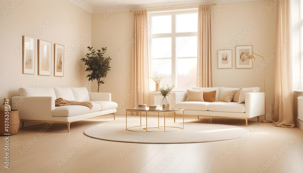 Photo interior modern design room 3d illustration Photo interior modern design room 3d illustration