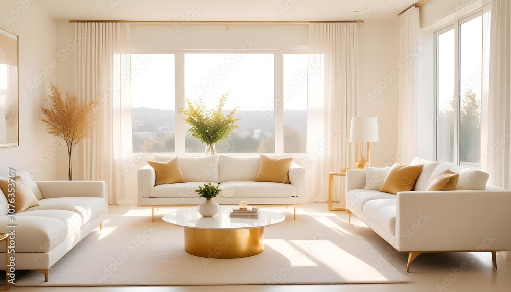 Photo interior modern design room 3d illustration Photo interior modern design room 3d illustration