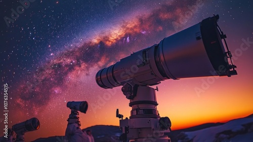 Telescopes Pointing at the Milky Way