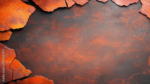 Explore the unique beauty of textured orange and black backgrounds for creative design projects photo